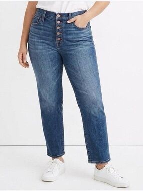 Madewell Perfect Vintage Crop Jeans Button Fly size 26